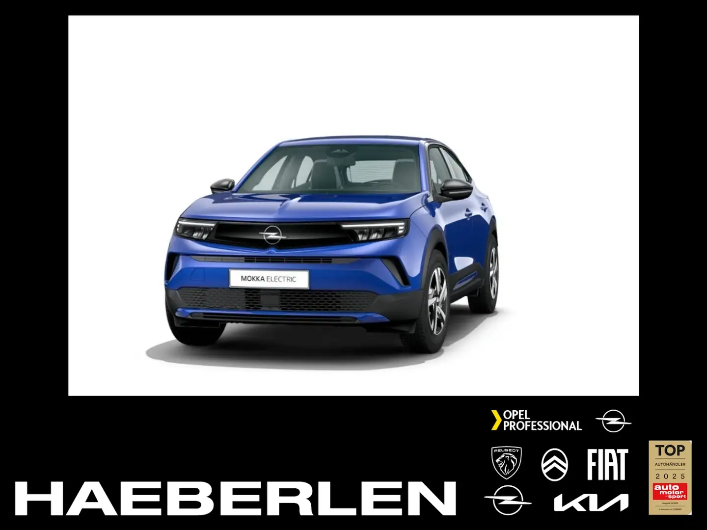 Opel Mokka-E Edition KeylessStart180°KamWirelesscharger Blauw - 1