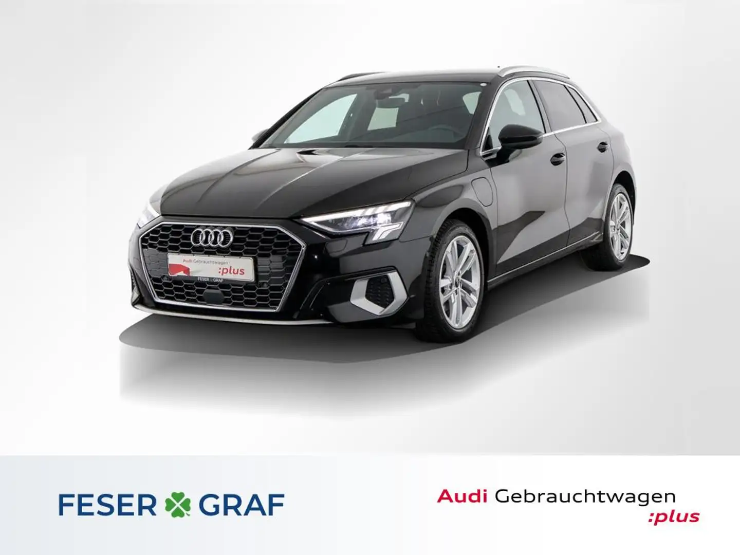 Audi A3 40 TFSI e Advanced S tronic LED / ACC / PDC / Navi Schwarz - 1