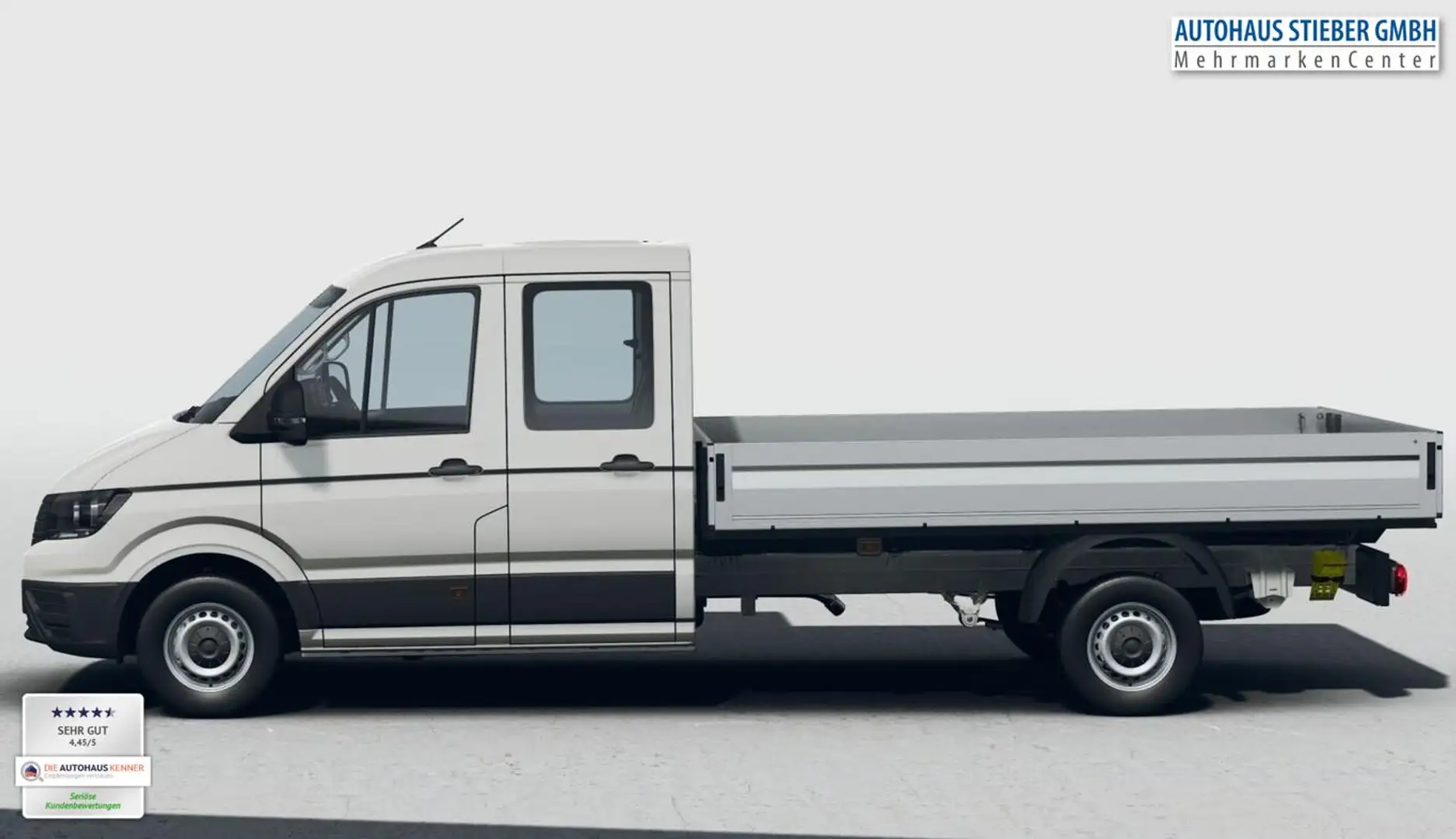 Volkswagen Crafter Pritsche DoKa 35 2.0 TDI 177 L4 7-S Temp 130 kW... Weiß - 2