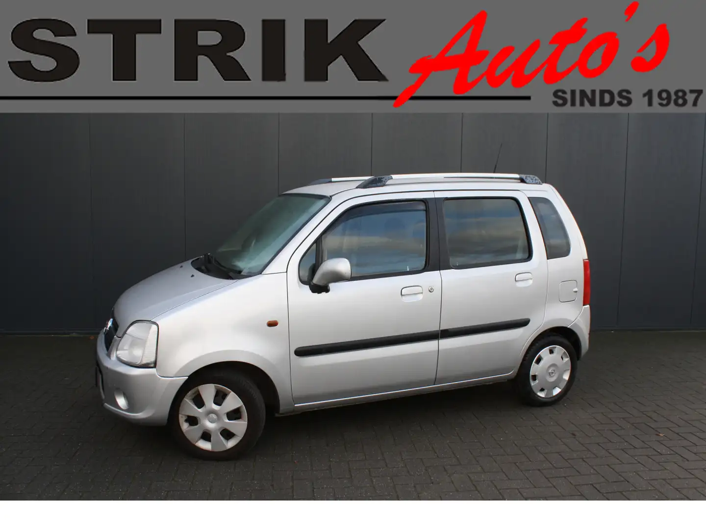 Opel Agila 1.2-16V Cosmo Grijs - 1