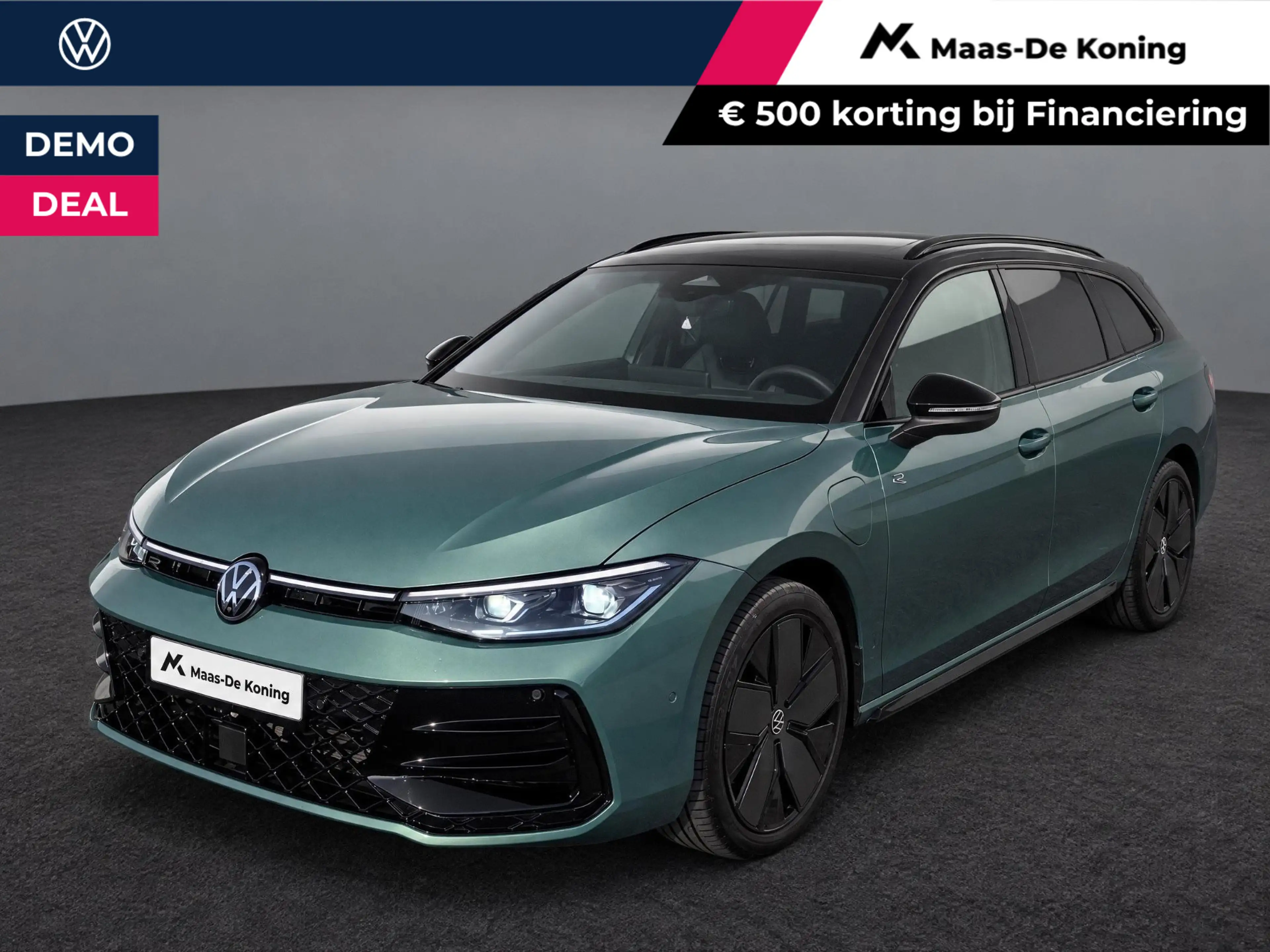 Volkswagen Passat Variant 1.5eHybrid 272PK R-Line Black Style Plus · Leder ·