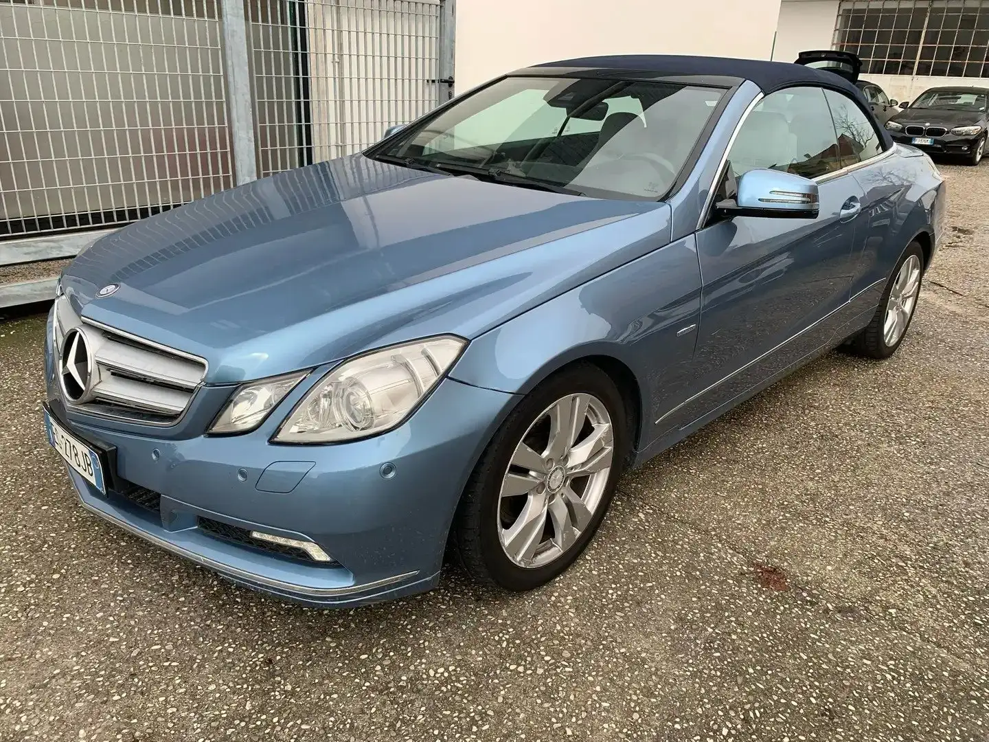 Mercedes-Benz E 250 E Cabrio 250 cdi be Avantgarde - targa EG278JB Blu/Azzurro - 2