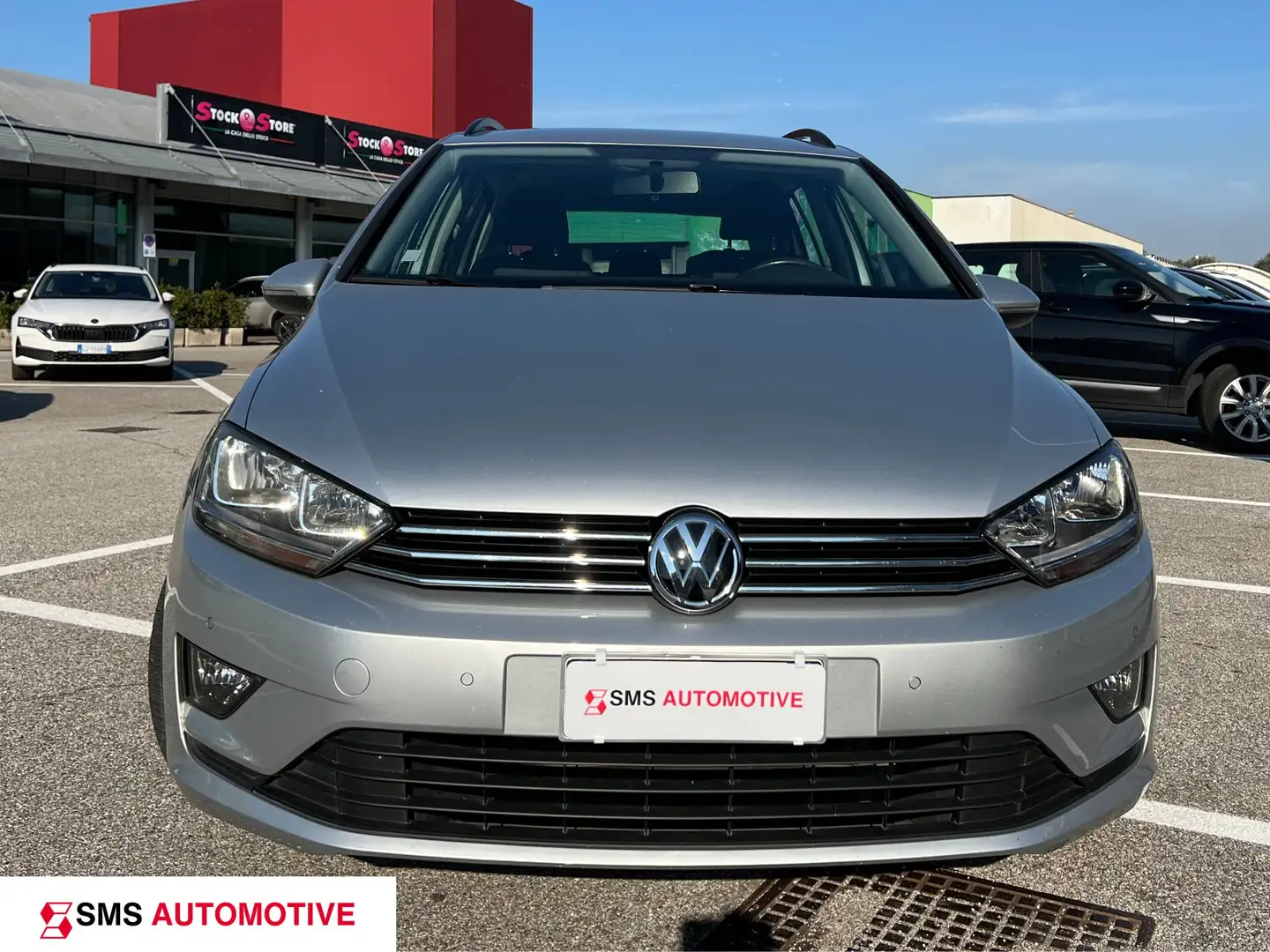 Volkswagen Golf Sportsvan 1.6 tdi Highline Executive 115cv dsg Zilver - 2