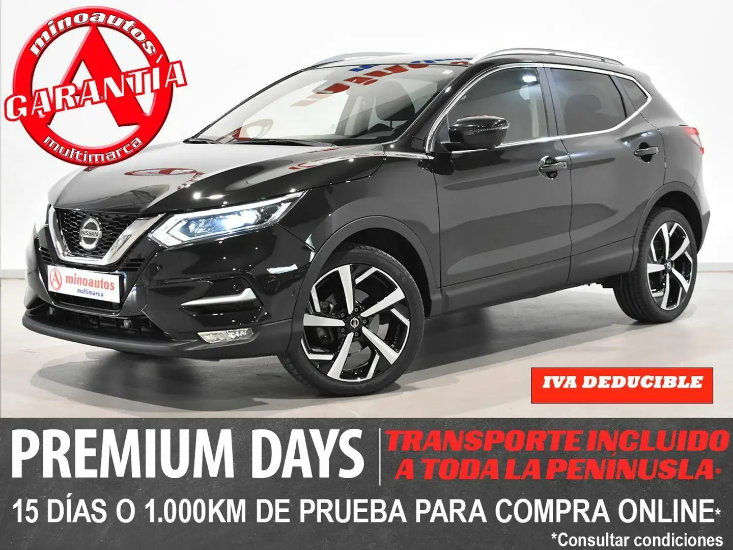 Nissan Qashqai 1.6 DCI 130 CV XTRONIC DRIVE EDITION Negro - 1