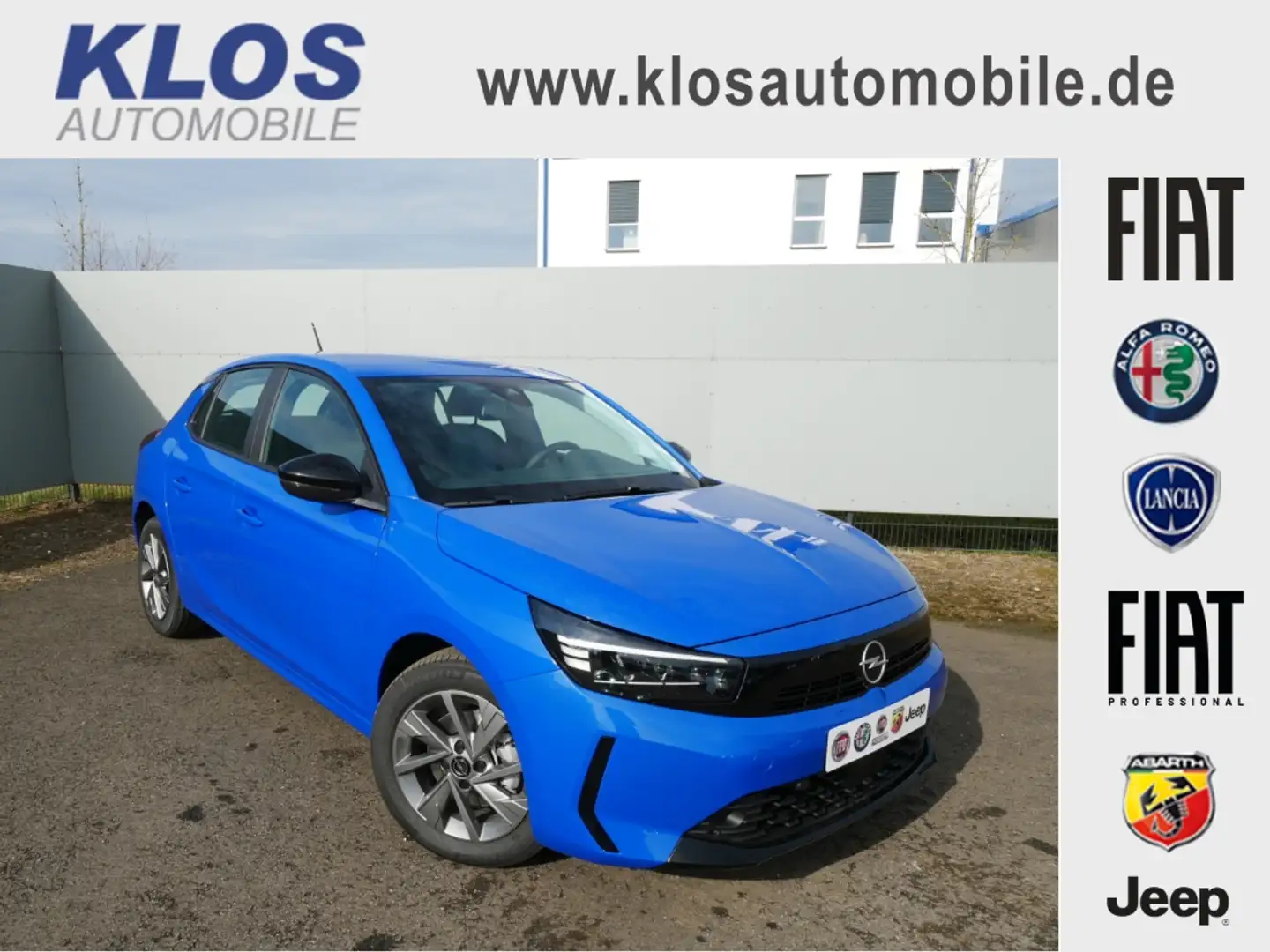 Opel Corsa EDITION 1.2T 100PS MT6 KOMFORT APPLE CARPLAY ALU Blauw - 1