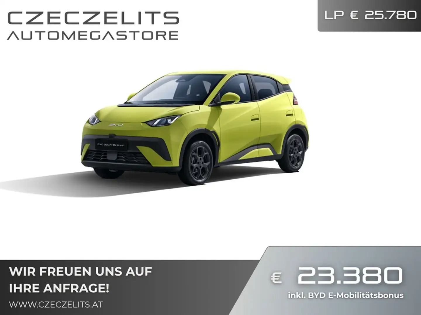 BYD Dolphin Surf Boost *in Kürze Verfügbar* Gelb - 1
