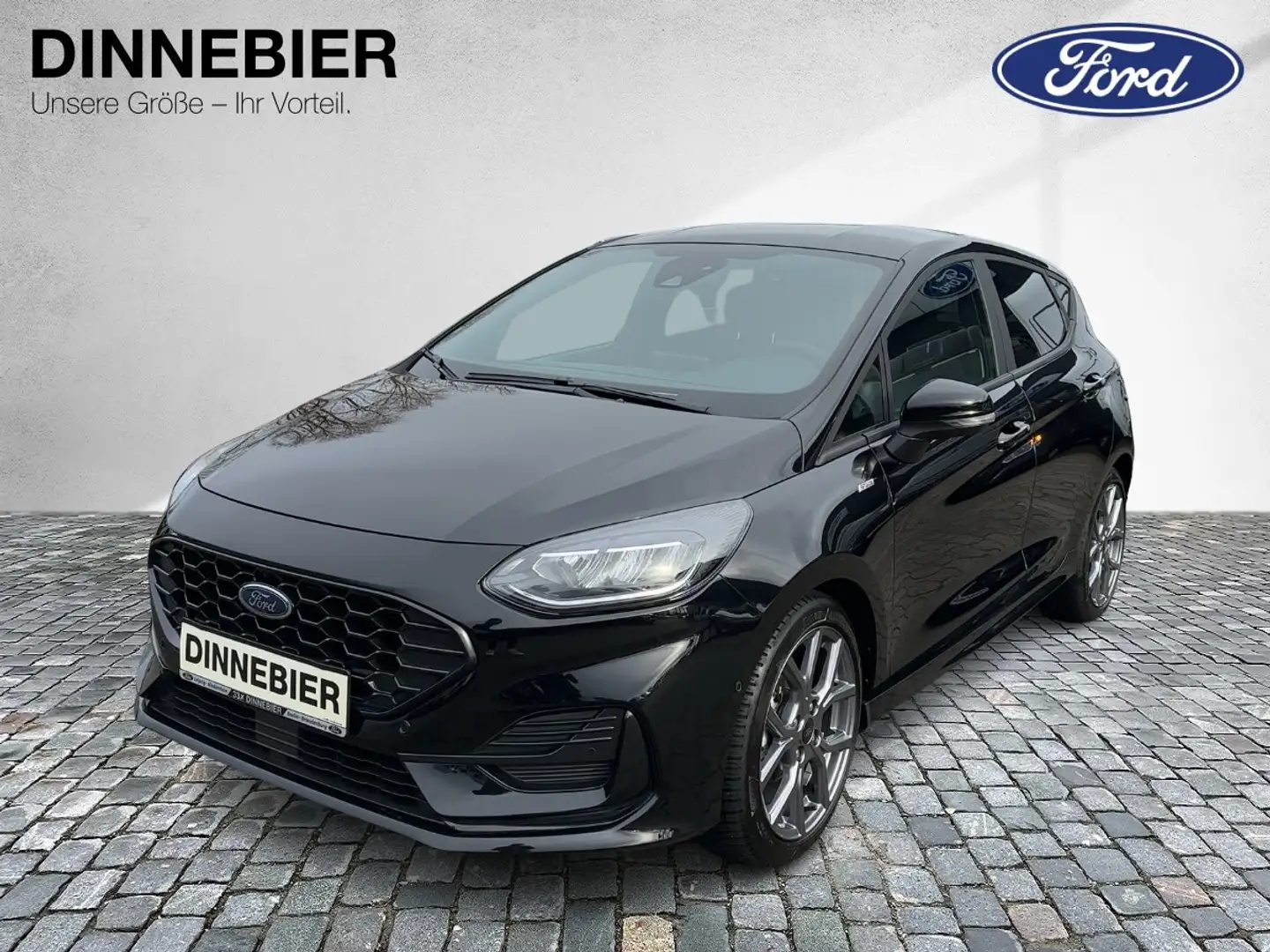 Ford Fiesta ST-Line LED+Kamera+Winterpaket+Klima Schwarz - 2