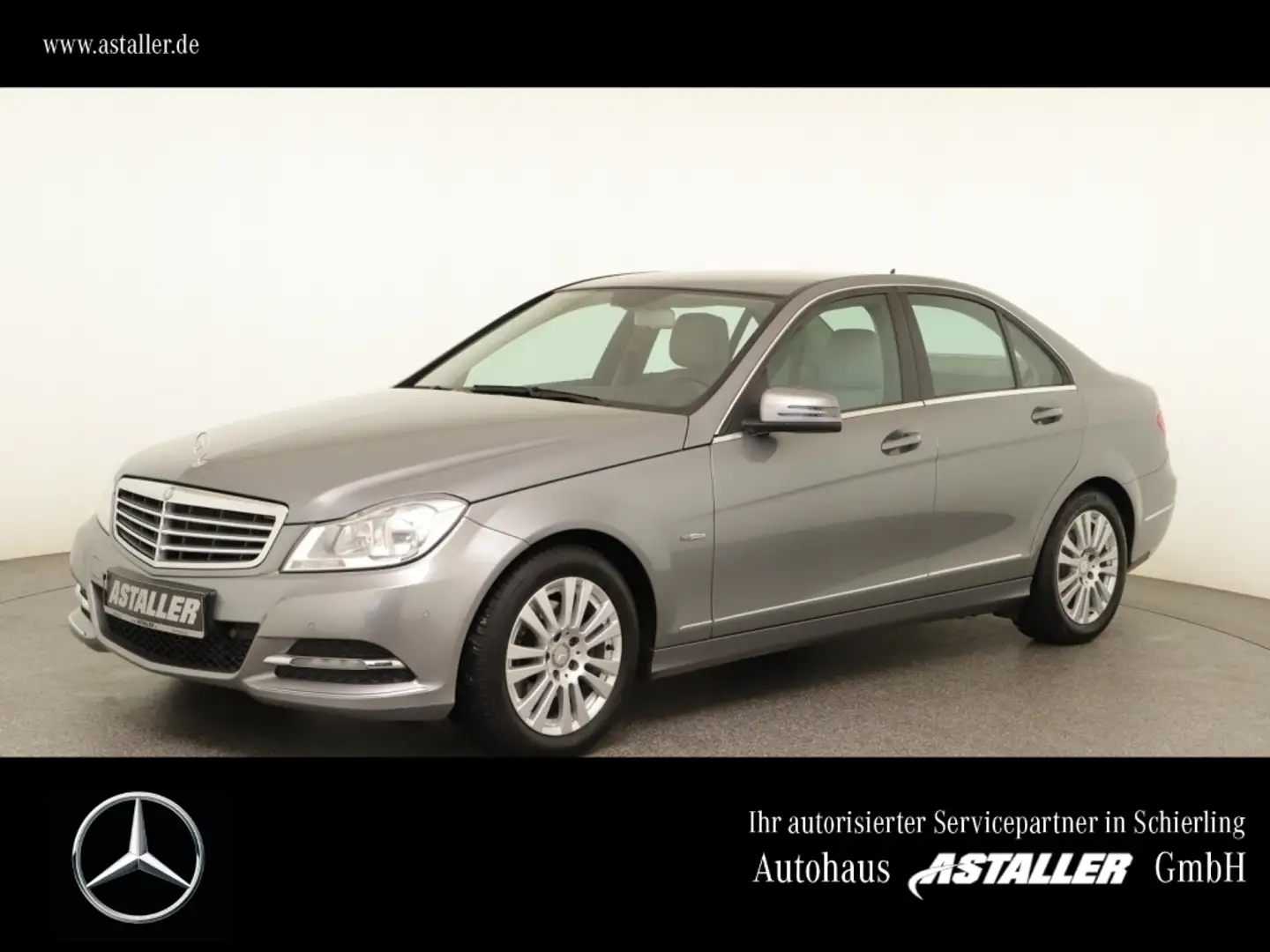 Mercedes-Benz C 200 Elegance Navi+MOPF+AHK+SHZ+Alu+PTS+Tempom. Ezüst - 1