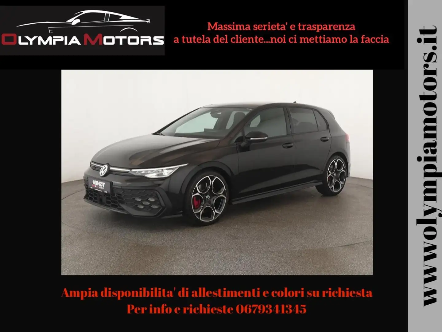 Volkswagen Golf GTI 8.5 TSI PERFORMANCE DSG NAVI MATRIX 19 TETTO Noir - 1