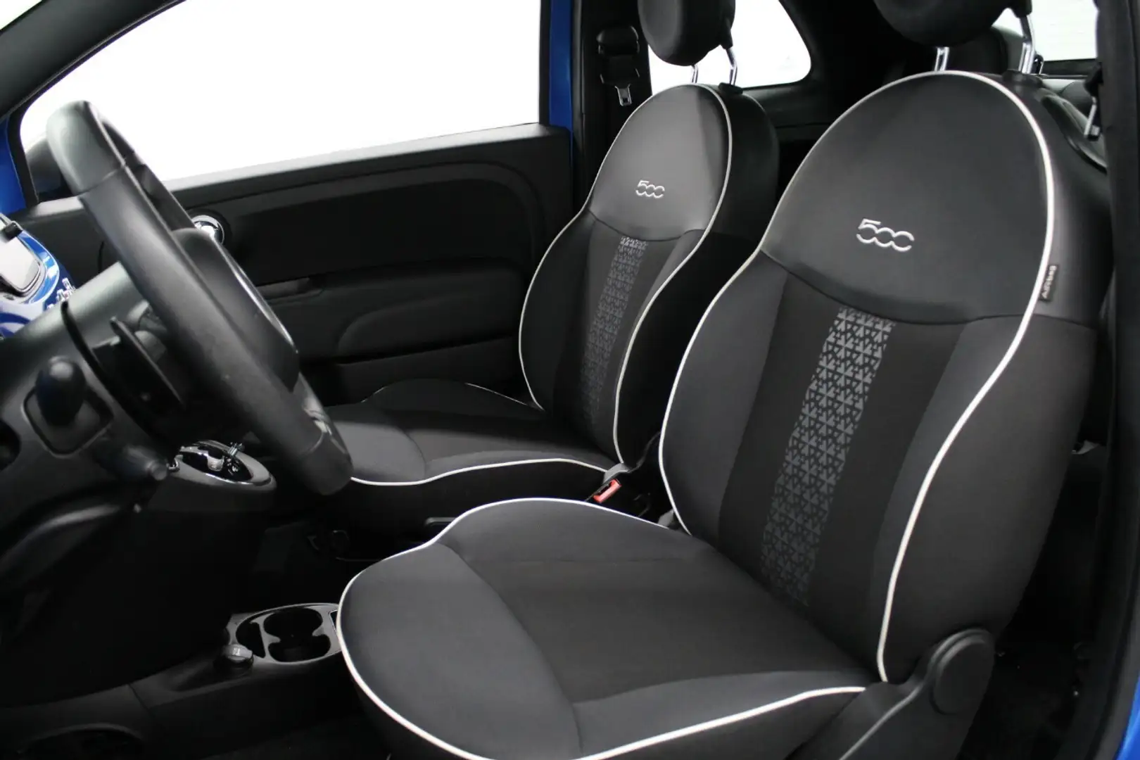 Fiat 500 1.2 Sport DUALOGIC+Apple+PDC! Bleu - 2