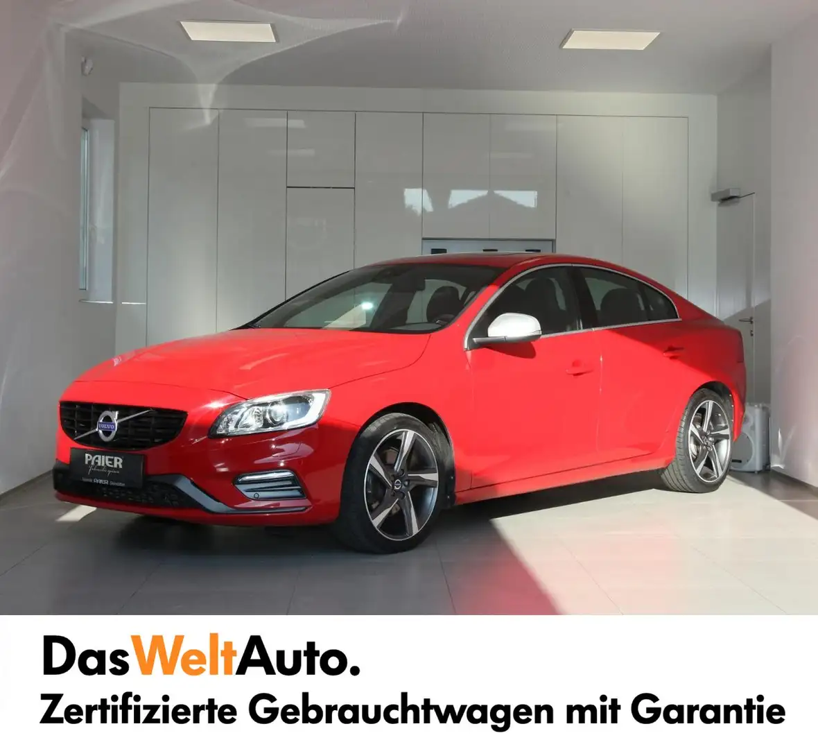 Volvo S60 D3 Momentum Red - 1