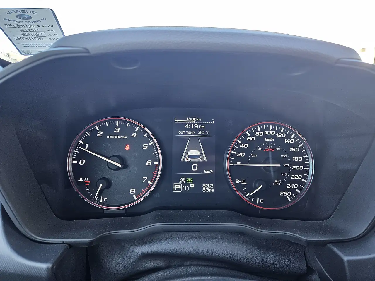 Subaru Impreza снимка Subaru Impreza
