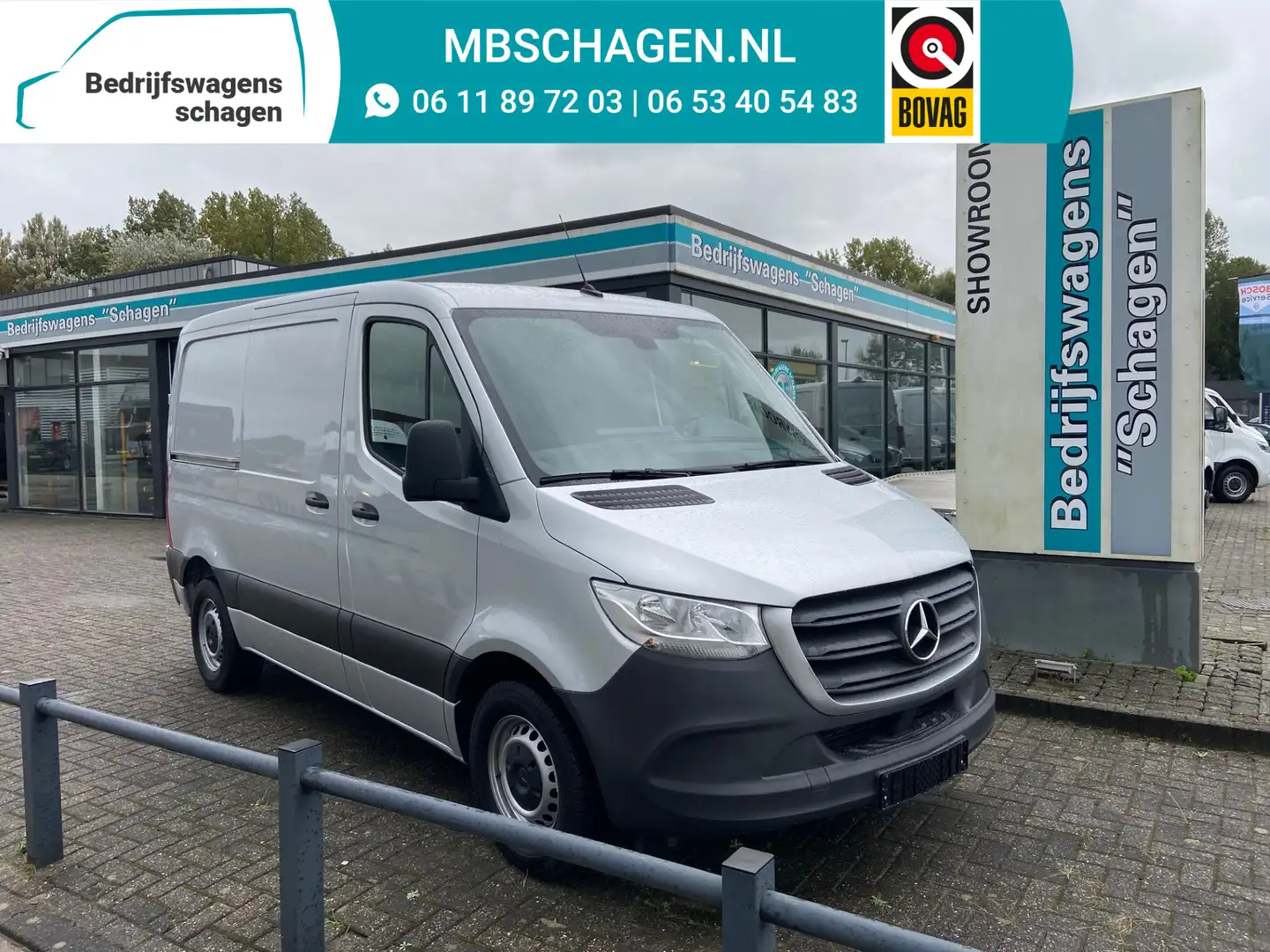 Mercedes-Benz Sprinter 316 CDI L1H1 RWD E6 | Trekhaak | 164 PK | Mbux 7 | Grijs - 1