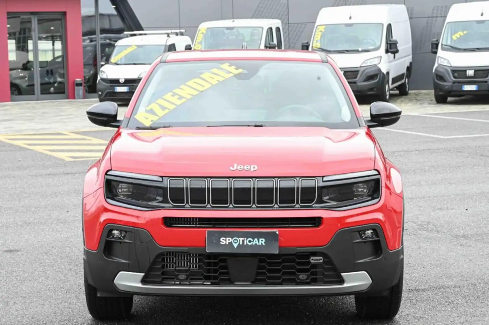 Jeep Avenger 1.2 Turbo Summit Piros - 2