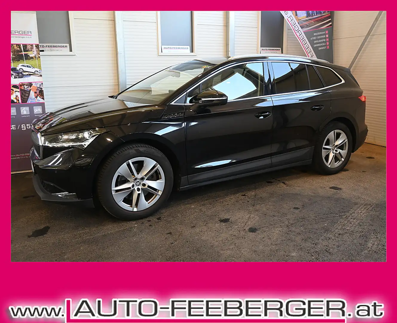 Skoda Enyaq iV 80 Loft, Matrix,Pano-Dach,ACC,360°-Kamera,Ke... Schwarz - 1