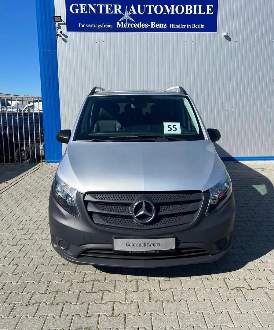 Mercedes-Benz Vito 116 TOURER EXTRALANG 9G NAVI KAMERA 9-SITZE Zilver - 2