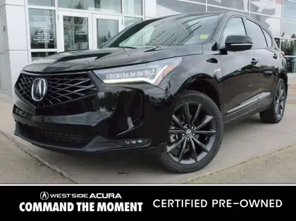 Black 2025 Acura RDX SUV / Crossover All-Wheel Drive Automatic