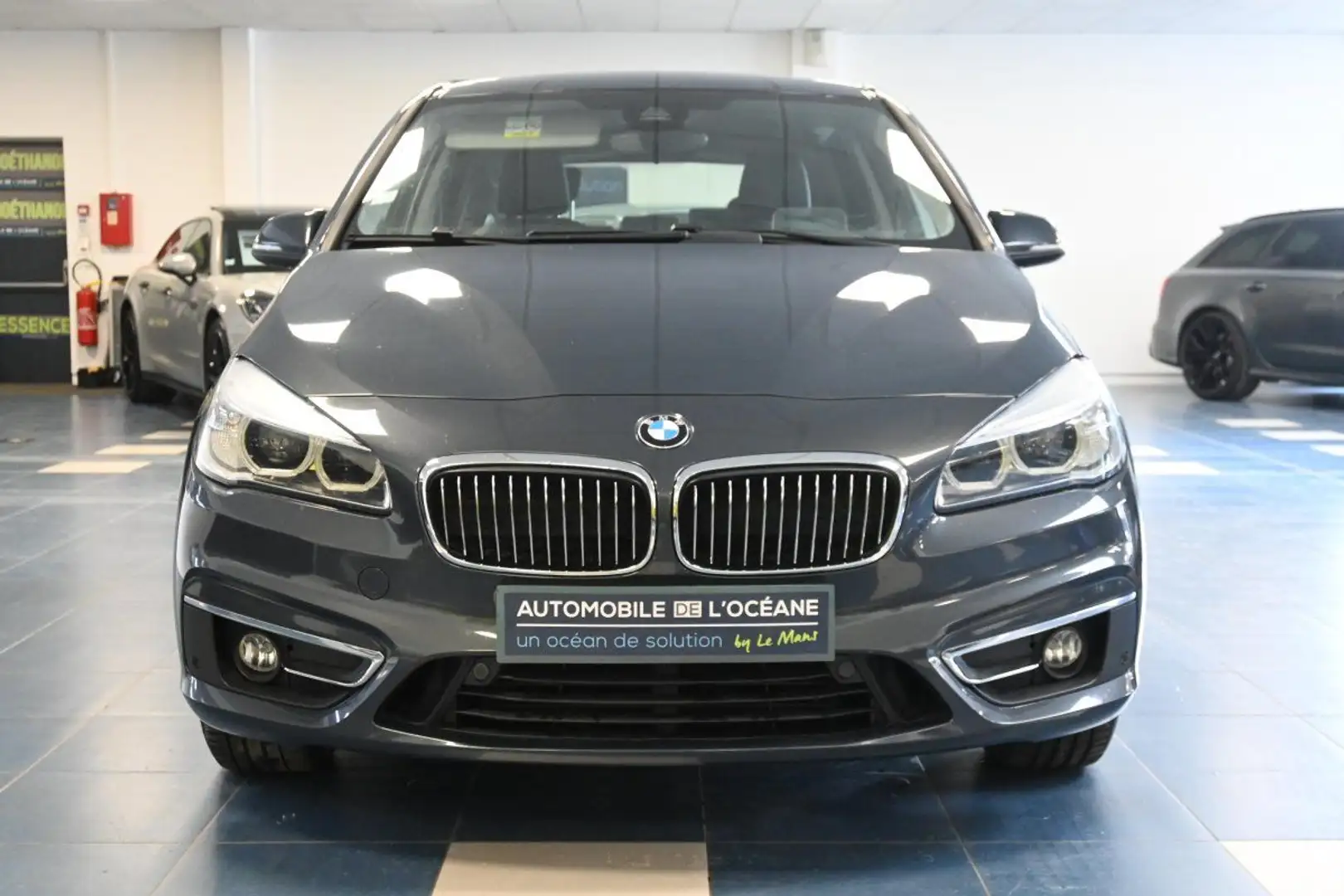BMW 218 SERIE F45 218d 150 ch Luxury A Gris - 2