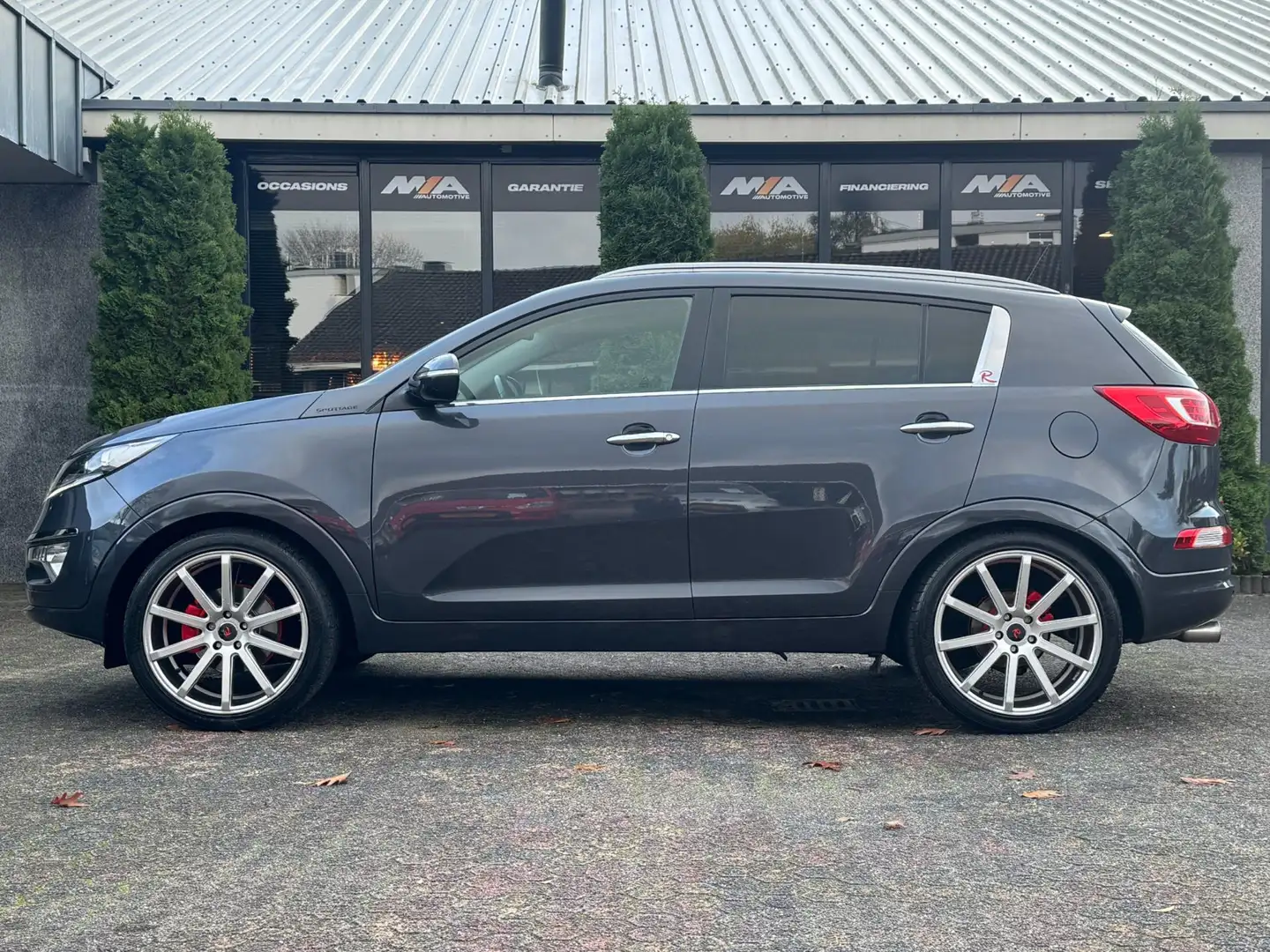 Kia Sportage 2.0 X-ecutive Plus Pack AUT| Cruise|Trekhaak Grijs - 2