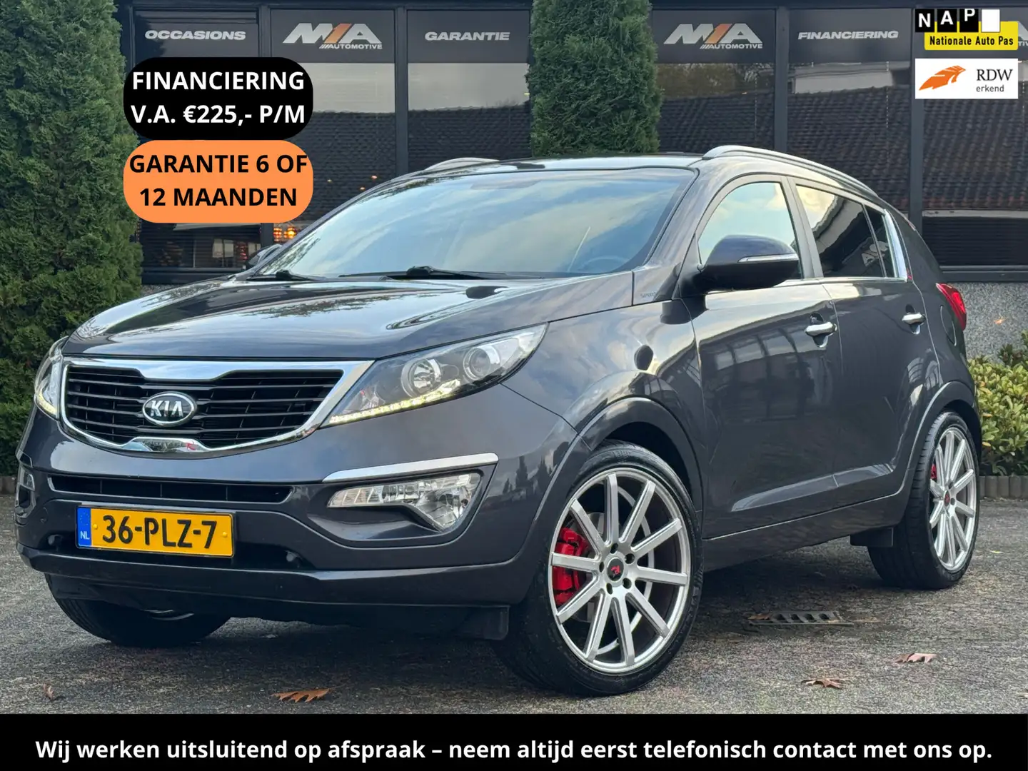 Kia Sportage 2.0 X-ecutive Plus Pack AUT| Cruise|Trekhaak Grijs - 1