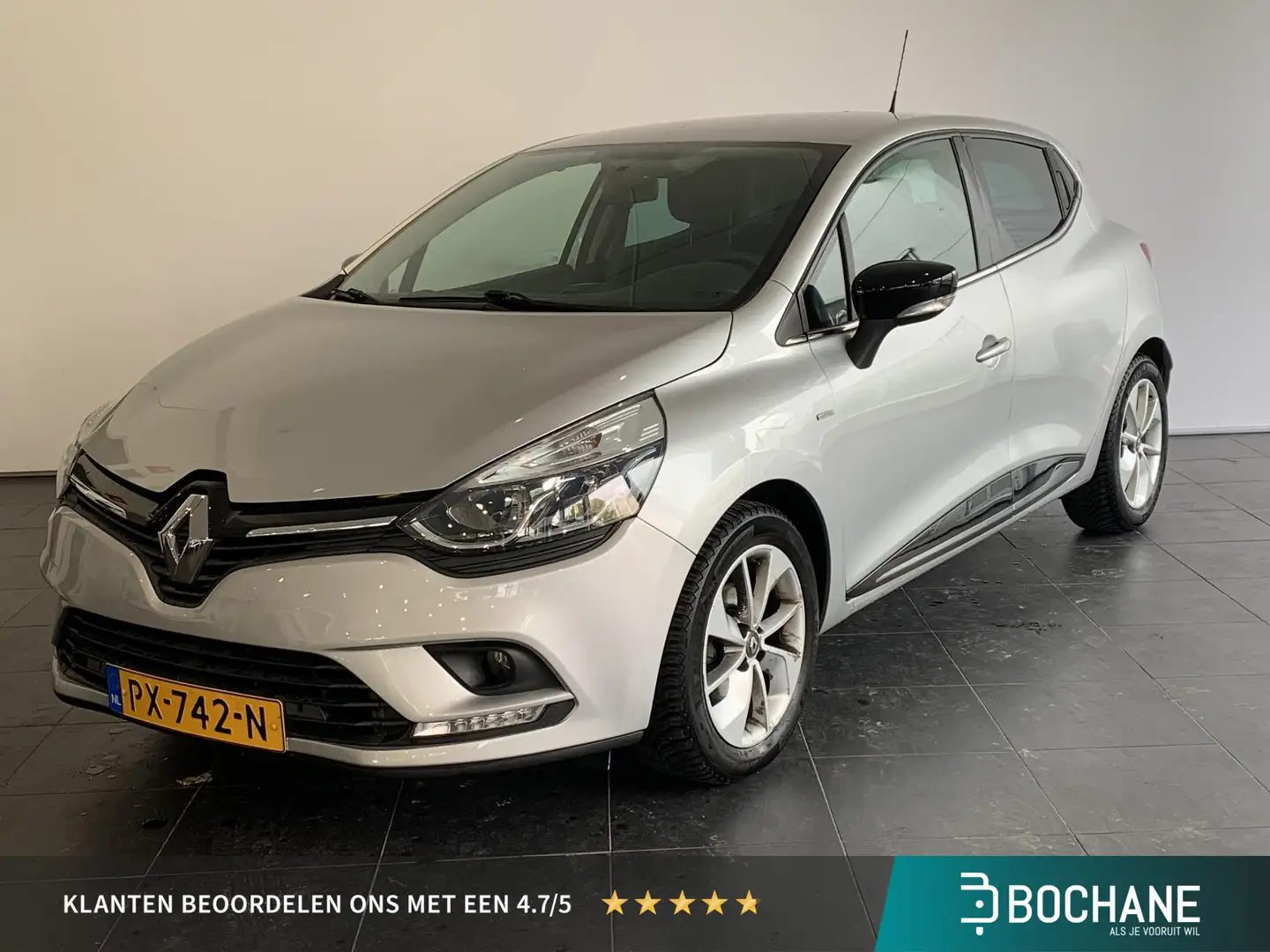 Renault Clio 0.9 TCe Limited | NAVIGATIE | TREKHAAK | PARKEERSE Grau - 1