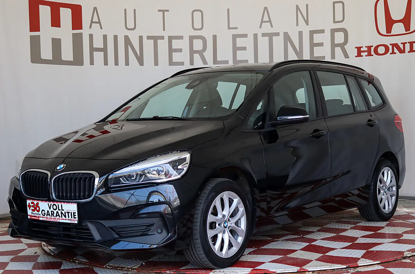 BMW 218 d Gran Tourer 7SITZE/LED/NAVI/KAMERA/HEADUP Schwarz - 1