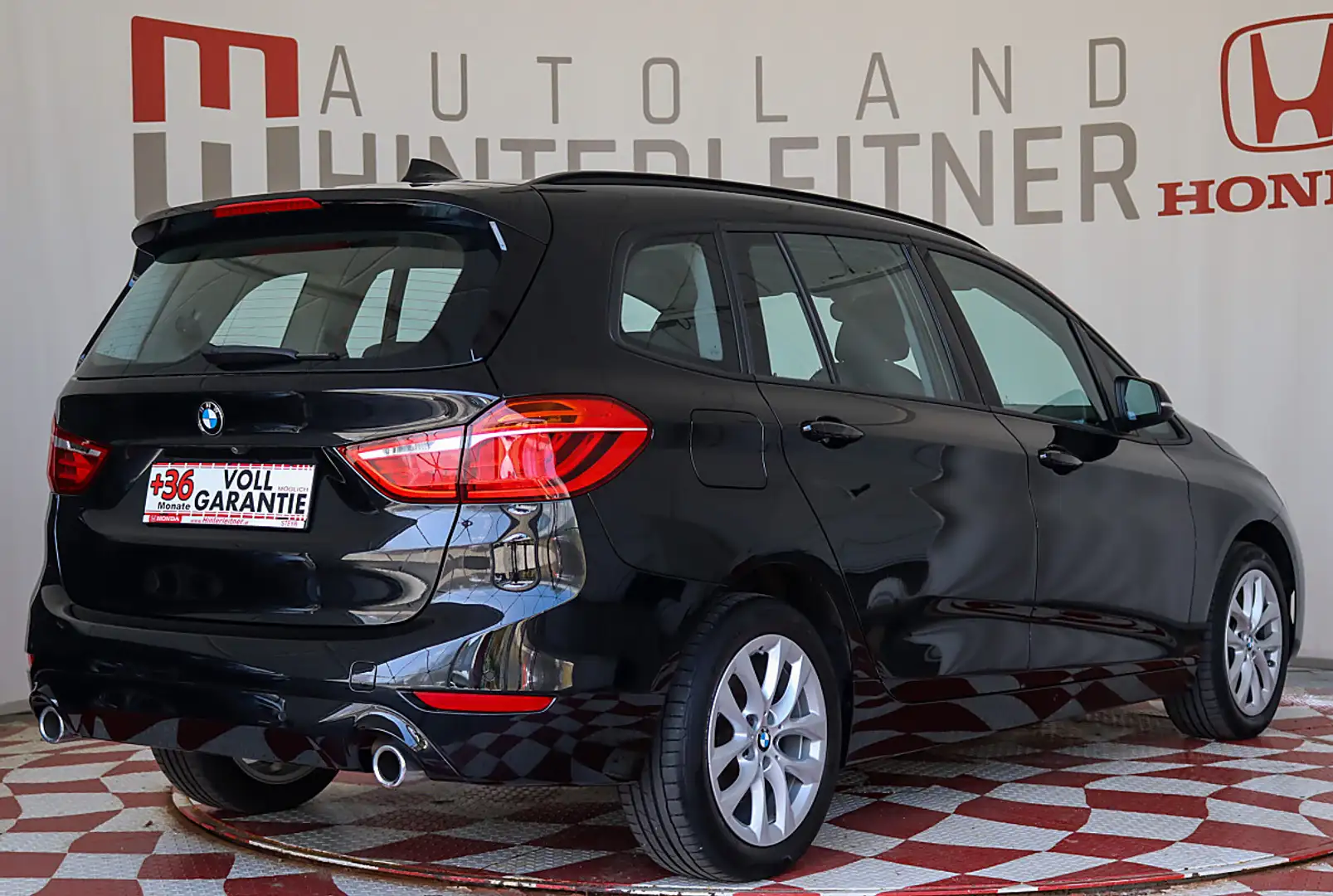 BMW 218 d Gran Tourer 7SITZE/LED/NAVI/KAMERA/HEADUP Schwarz - 2