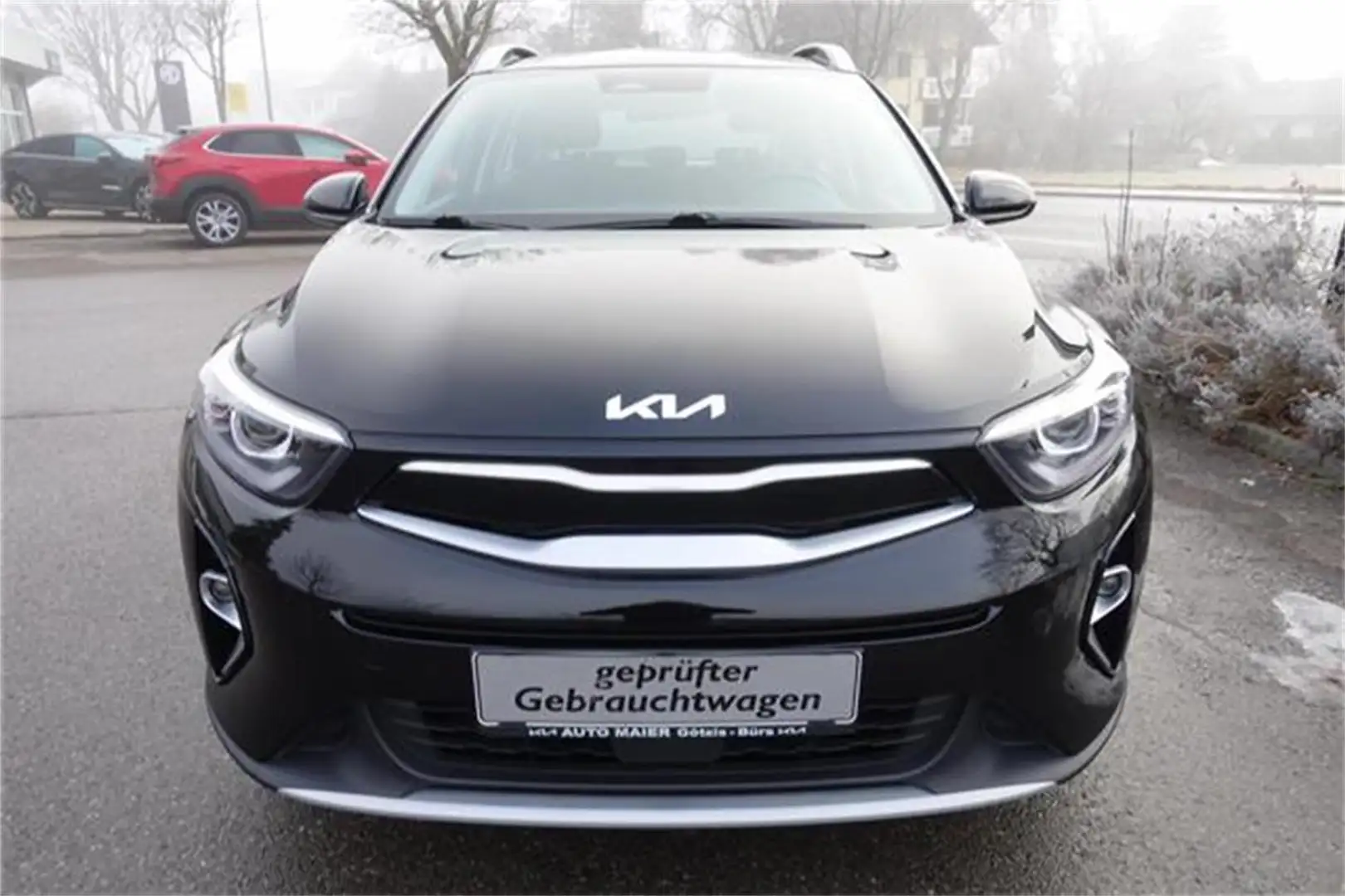 Kia Stonic 1,25 MPI ISG Silber Schwarz - 2