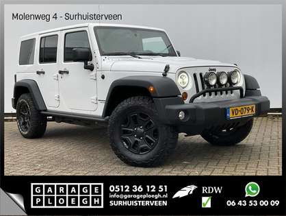 Jeep Wrangler 2.8 CRD Sport Grijs-Kenteken Leer Navi Stoelverw.