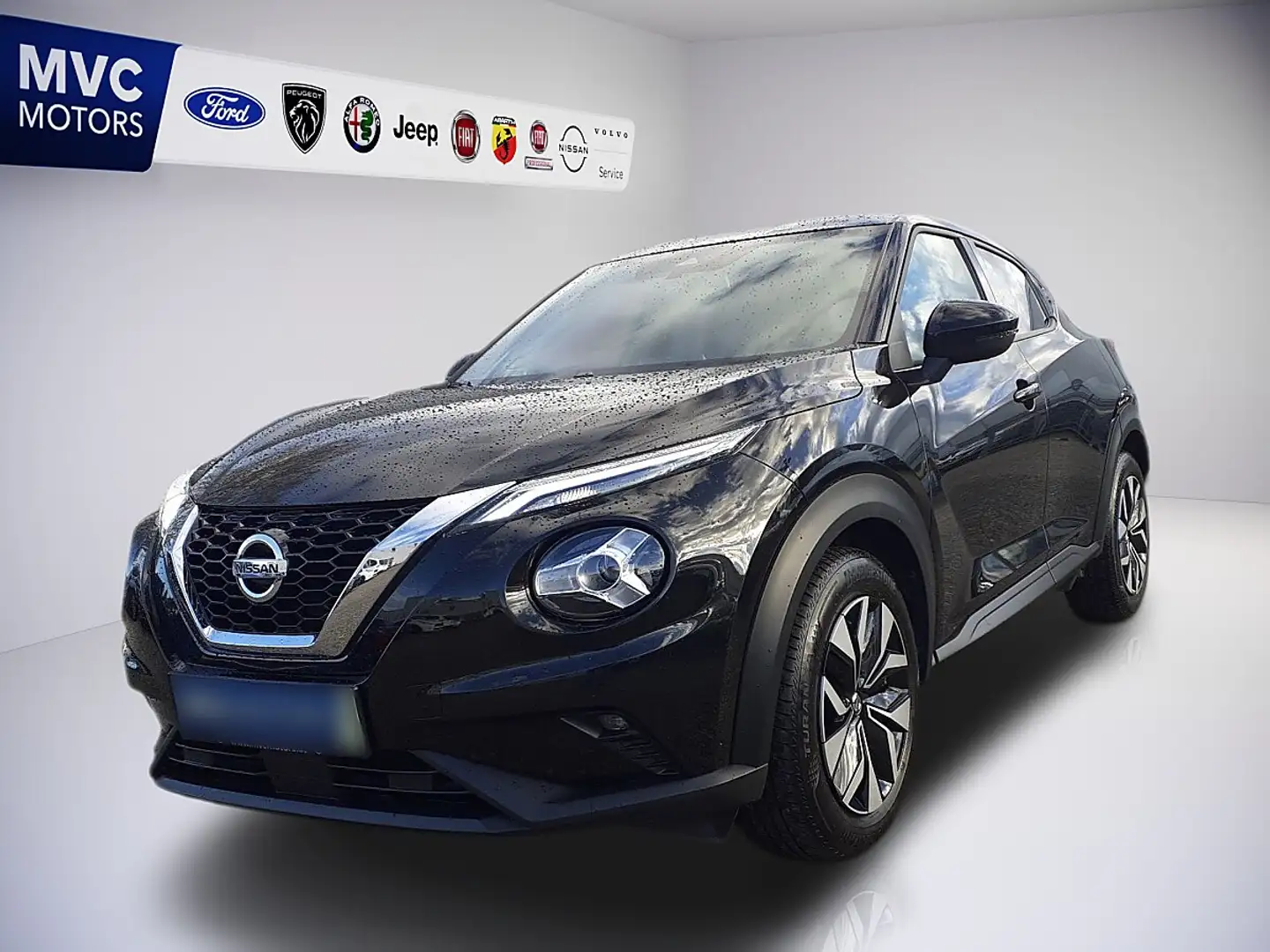 Nissan Juke 1,0 DIG-T Acenta Schwarz - 1