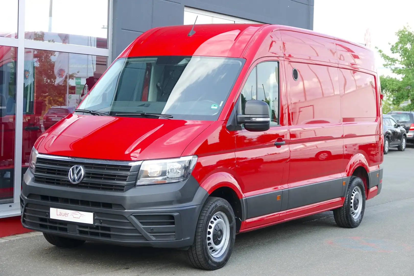 Volkswagen Crafter 35 2.0 TDI L2H2 PDC Werkstatt AHK Rot - 1