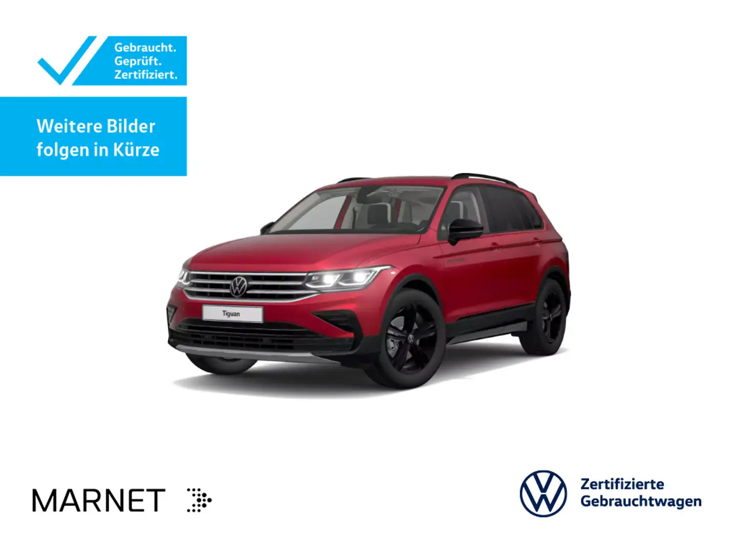 Volkswagen Tiguan 2.0 TDI DSG Life Urban Sport*NAVI*KAM*PDC Rot - 1