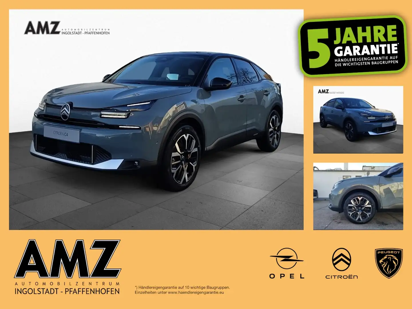 Citroen C4 ë- Max HeadUp Navi 2xKAM PDC Klimaauto. Vert - 1