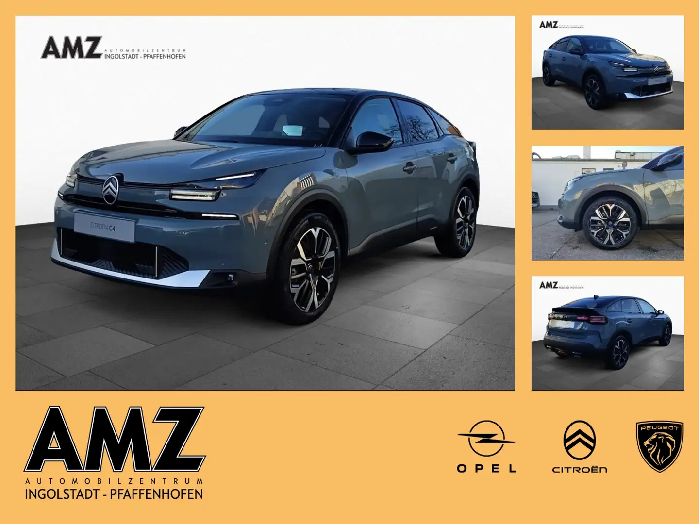 Citroen C4 ë- Max HeadUp Navi 2xKAM PDC Klimaauto. Grün - 1