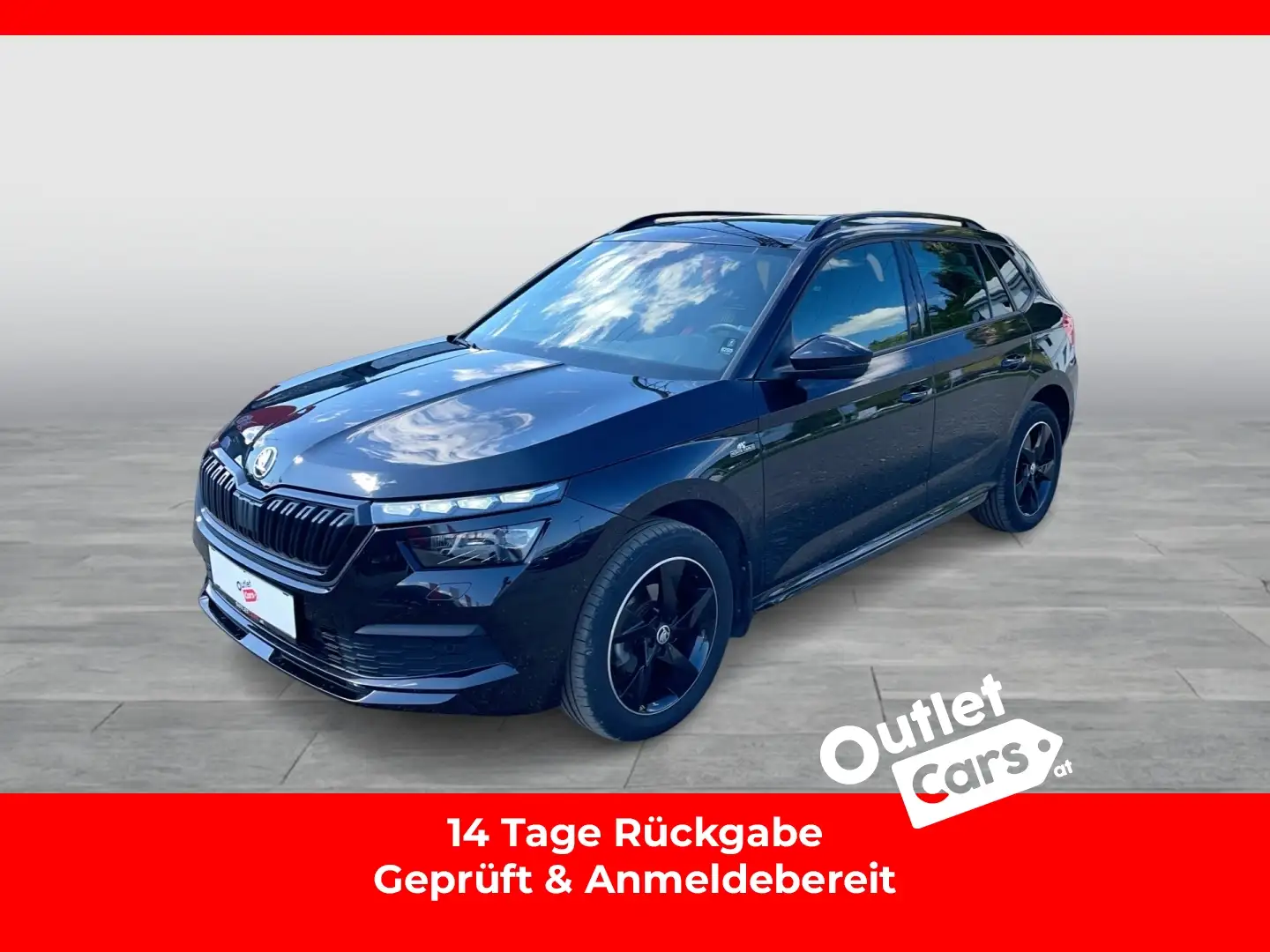 Skoda Kamiq 1.0 TSI Monte Carlo AHK+LED+Pano+RADAR+RFK Schwarz - 1