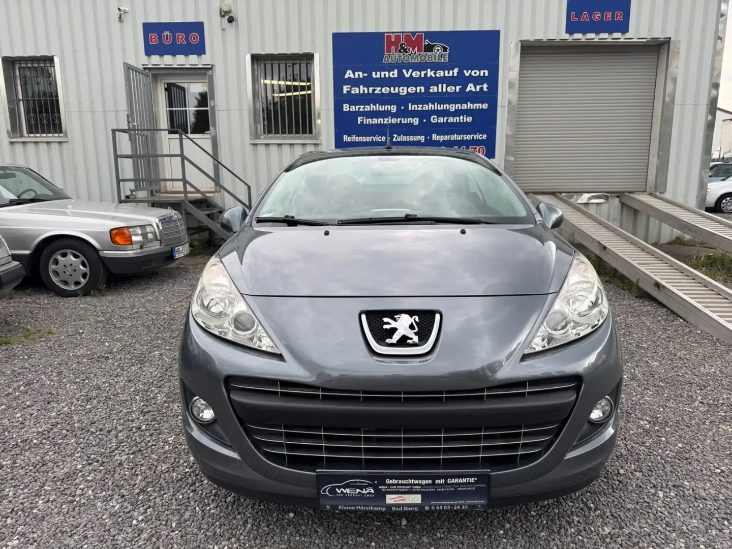 Peugeot 207 CC Cabrio-Coupe Platinum Leder Klima Grau - 2