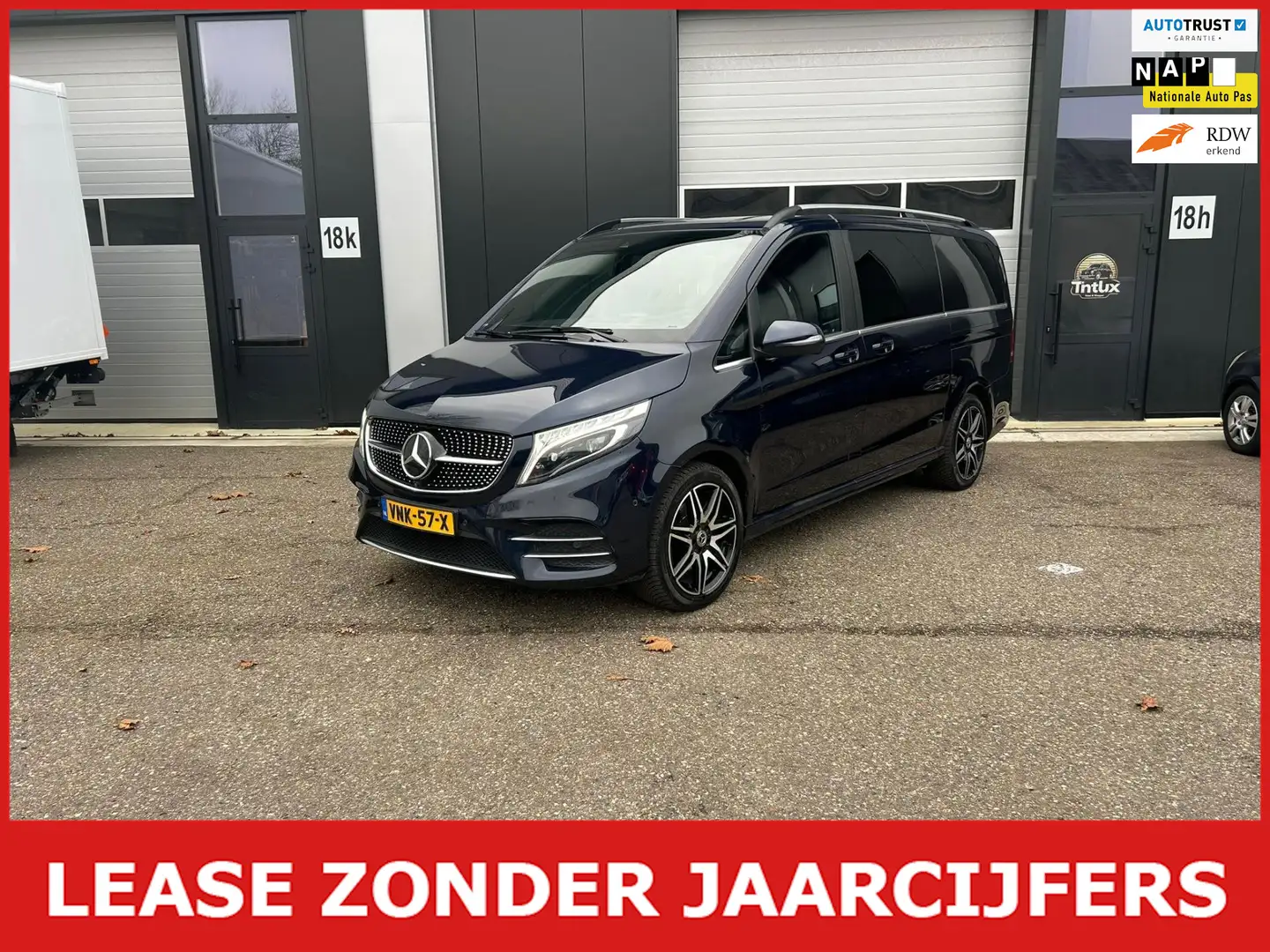 Mercedes-Benz V 300 300d Lang DC amg avantgarde v300 Blauw - 1