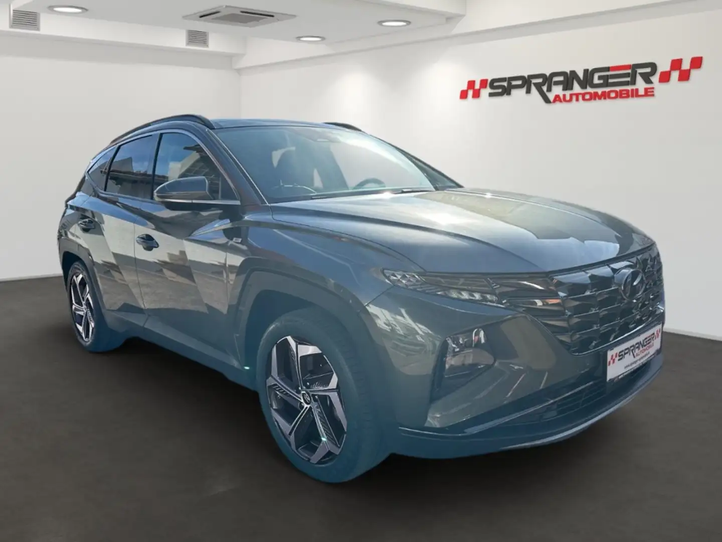 Hyundai TUCSON Prime Mild-Hybrid *KRELL*LEDER*PANO*NAV* Gris - 2