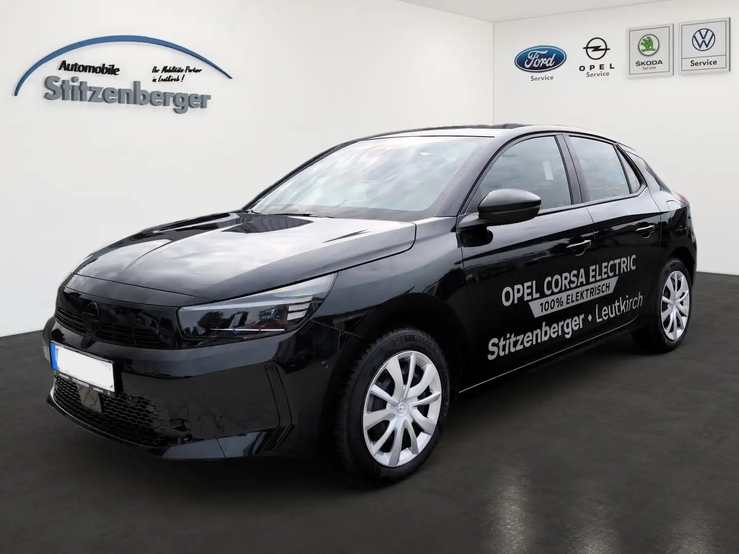 Opel Corsa Electric GS 156PS*RFK*SHZ*Wärmepumpe Schwarz - 1