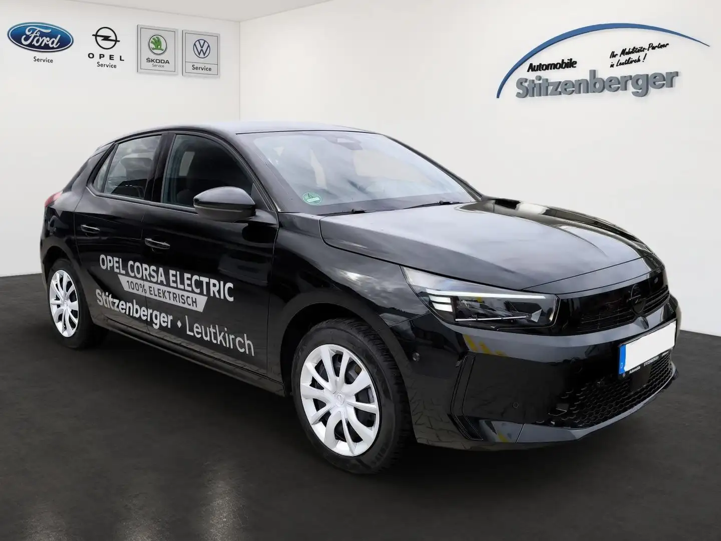 Opel Corsa Electric GS 156PS*RFK*SHZ*Wärmepumpe Schwarz - 2