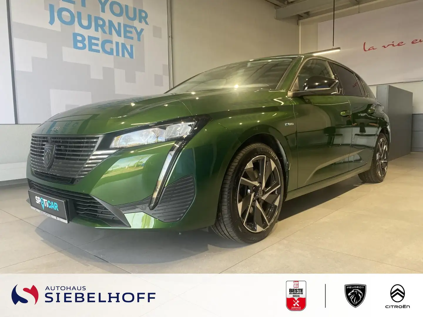 Peugeot 308 Allure Pack HYBRID 180 e-EAT8 Verde - 2