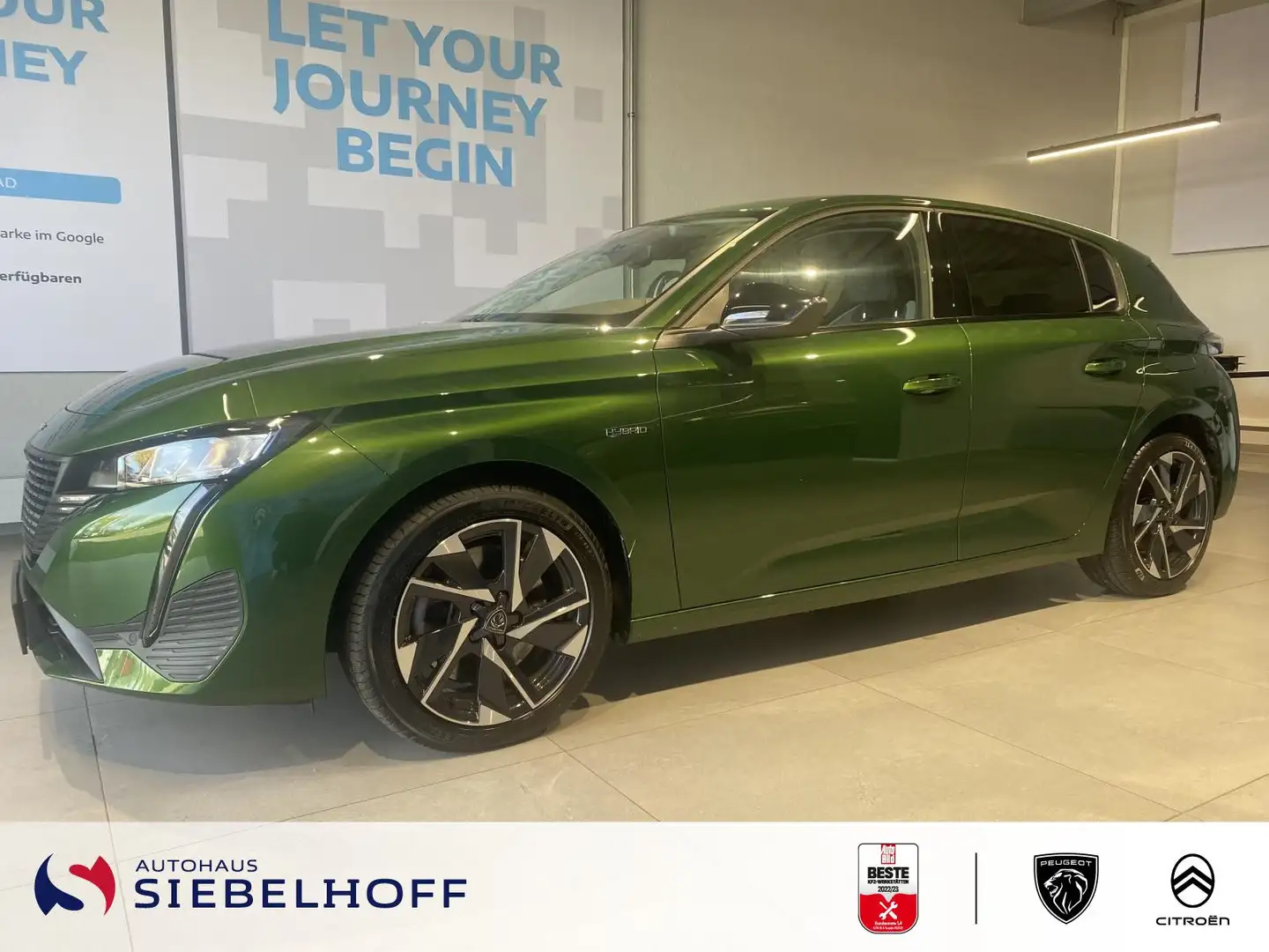 Peugeot 308 Allure Pack HYBRID 180 e-EAT8 Verde - 1