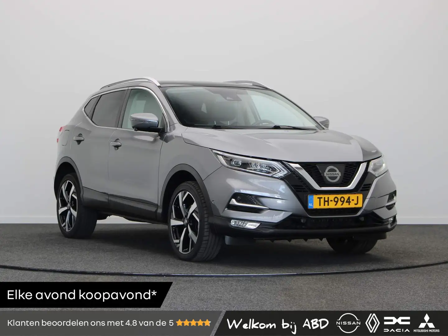 Nissan Qashqai 163pk Tekna | Voorruit verwarming | stoel verwarmi Gris - 1