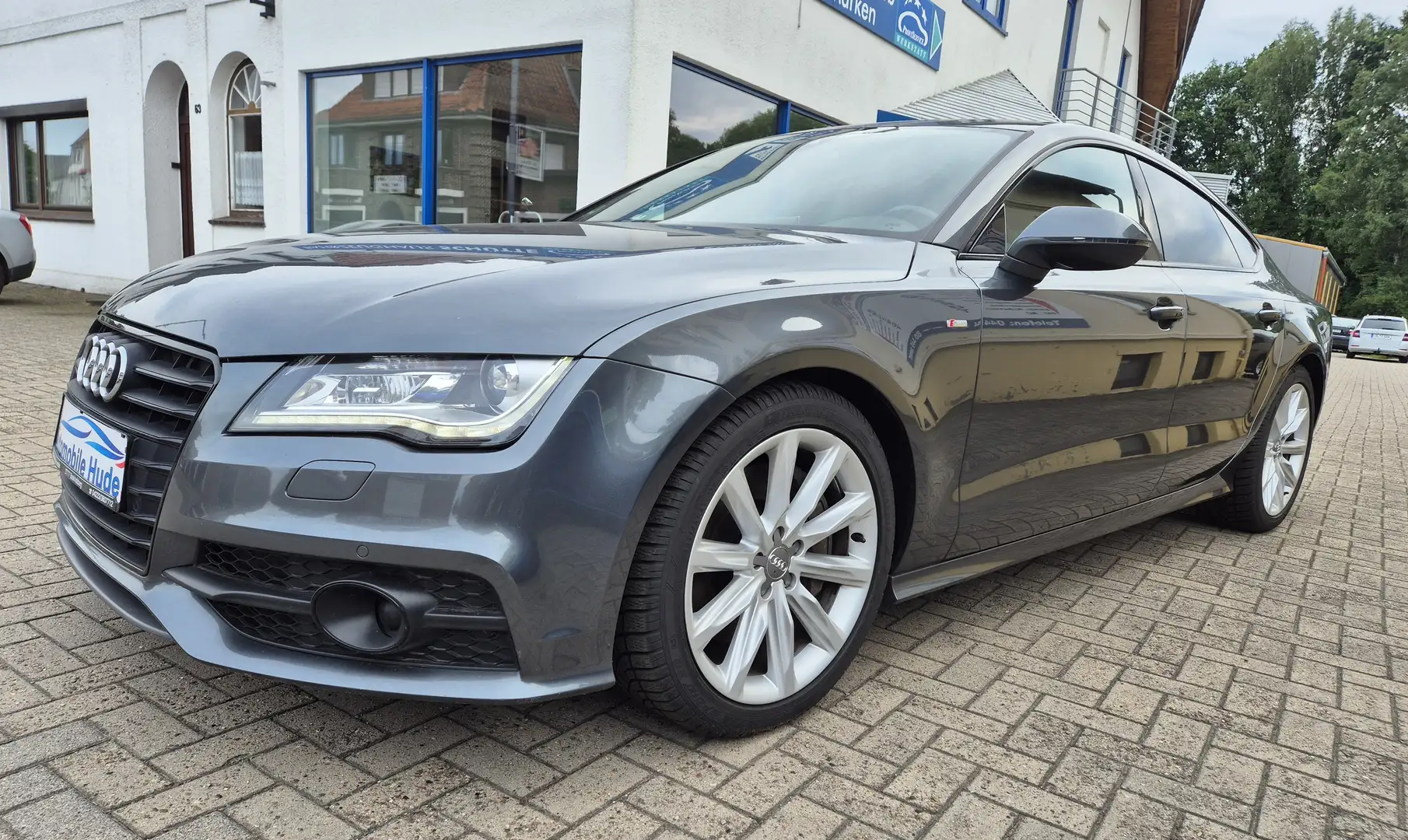Audi A7 3.0 TDI S-Line Quattro DSG-NAV-ACC-Xenon Gris - 1