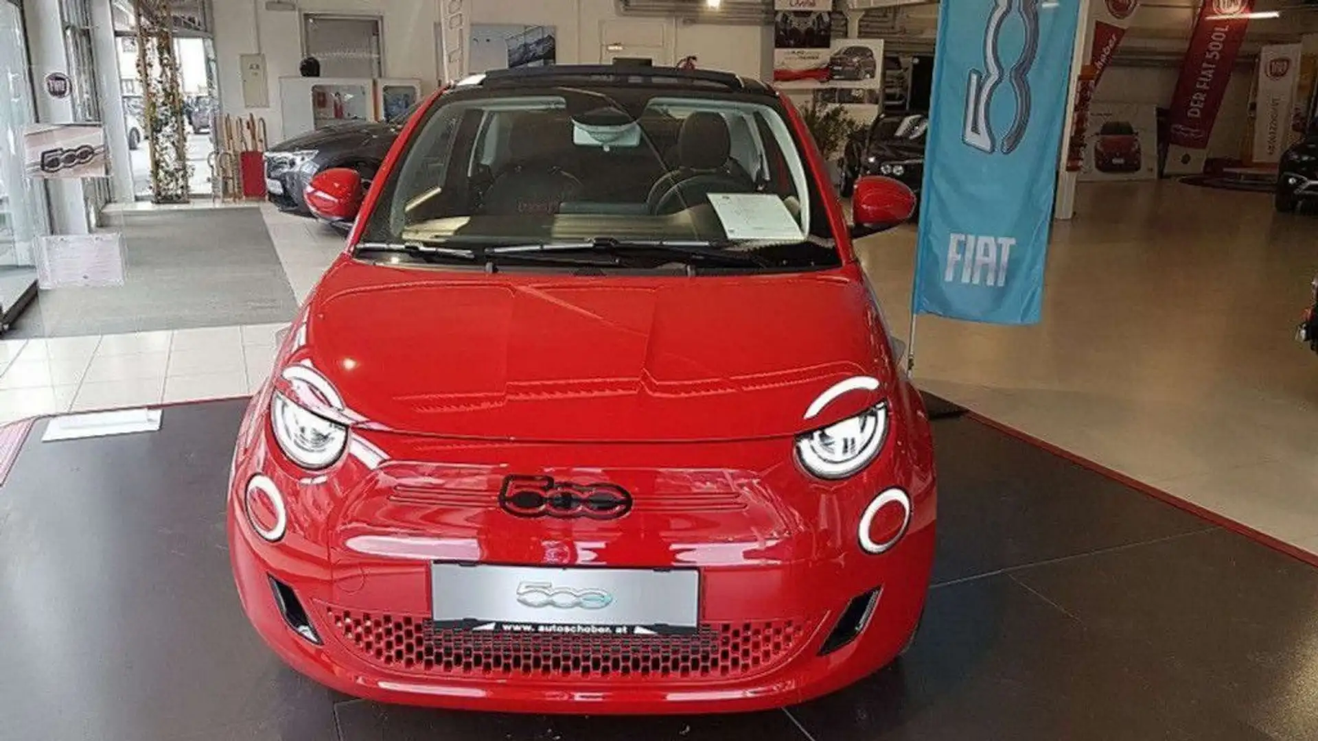 Fiat 500C Elektro Red Edition 23,8 kWh Rot - 1