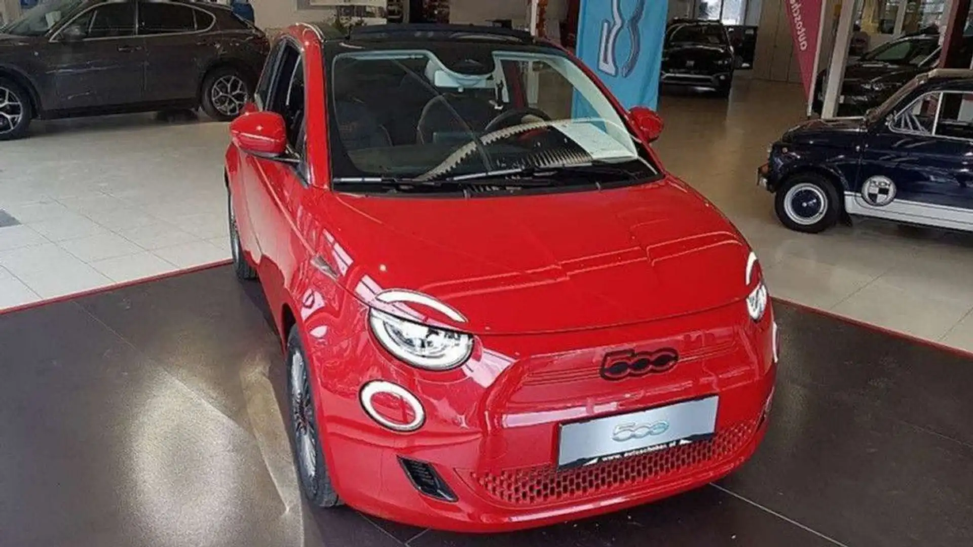 Fiat 500C Elektro Red Edition 23,8 kWh Rot - 2