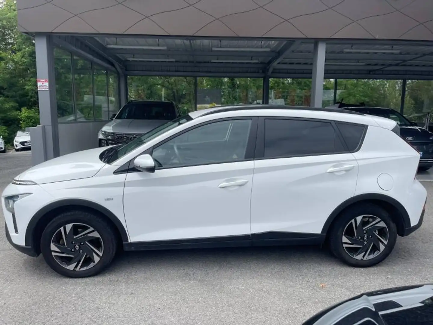 Hyundai BAYON 1.0 T-GDi 100ch Hybrid 48V Intuitive DCT-7 Blanc - 2
