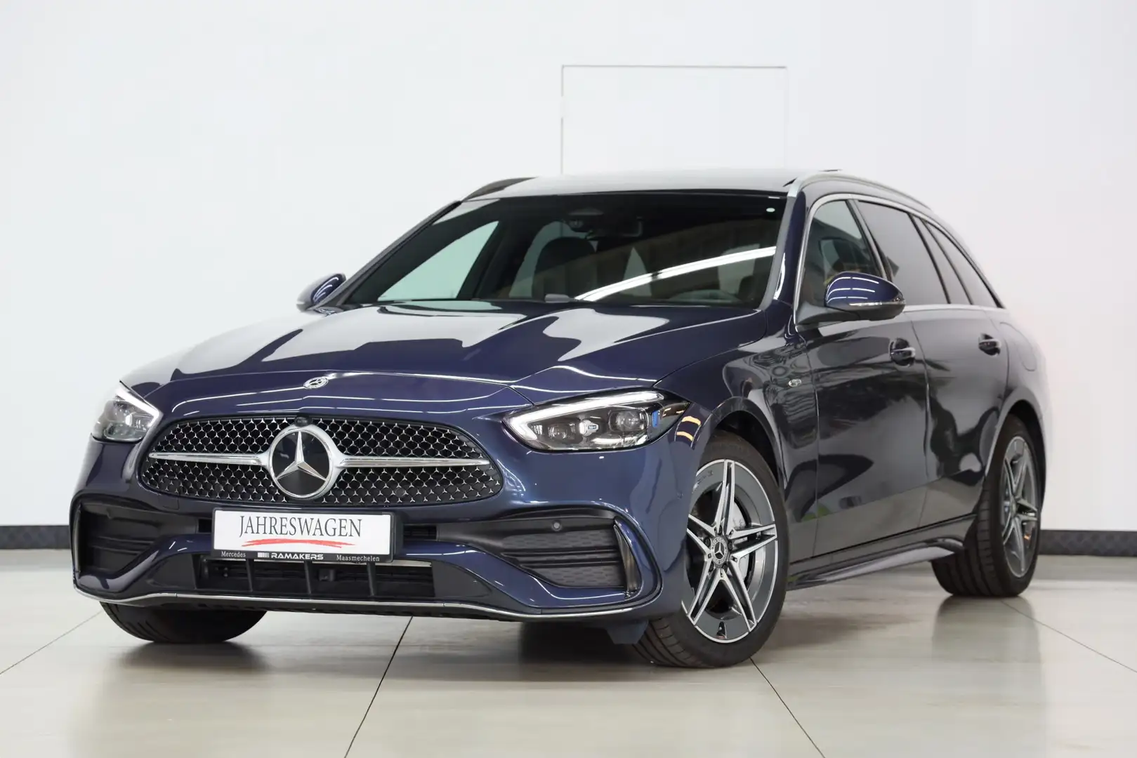 Mercedes-Benz C 300 e T AMG PANORAMA DIGITAL-LIGHT Leder Dodehoek Azul - 1