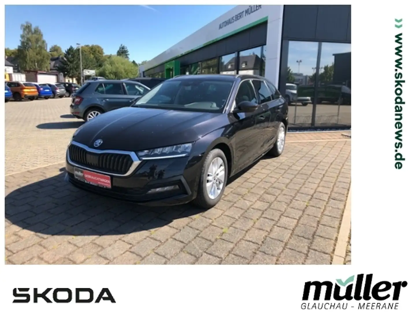 Skoda Octavia Combi Ambition SmartLink PDC SHZ Noir - 1