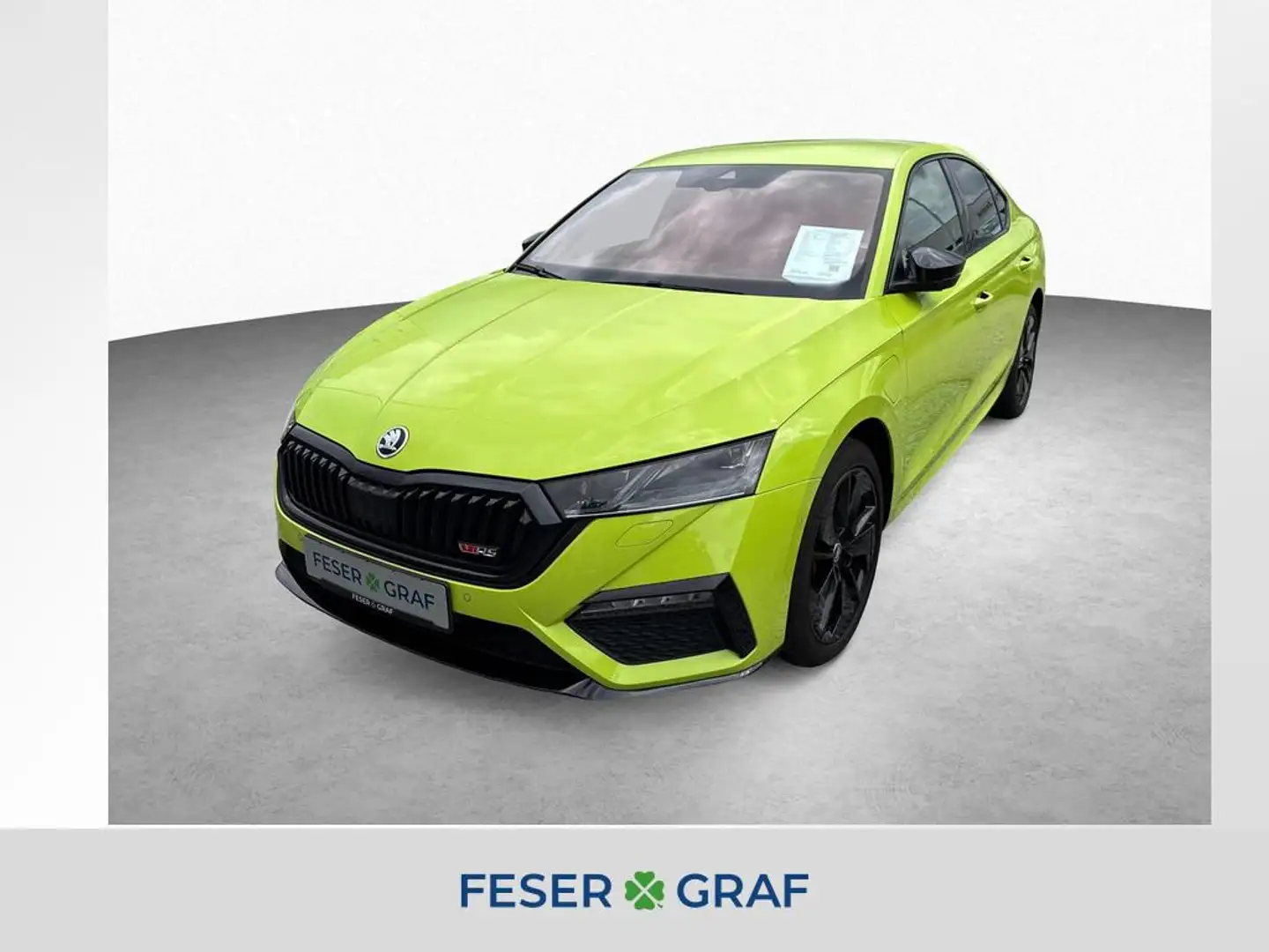 Skoda Octavia RS iV 1.4 TSI DSG STDHZG.,ELEKTR. SITZE+MEMORY,NAV Grün - 1